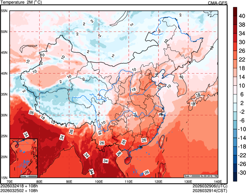 03/24 18时 +108小时