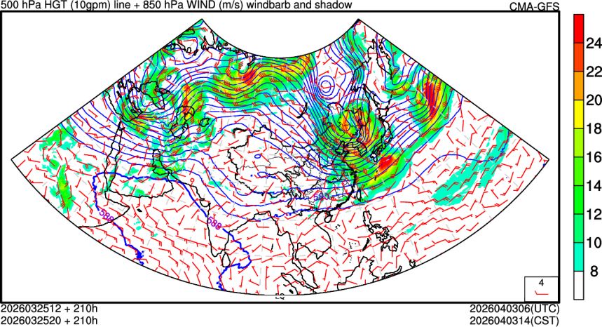 03/25 12时 +210小时