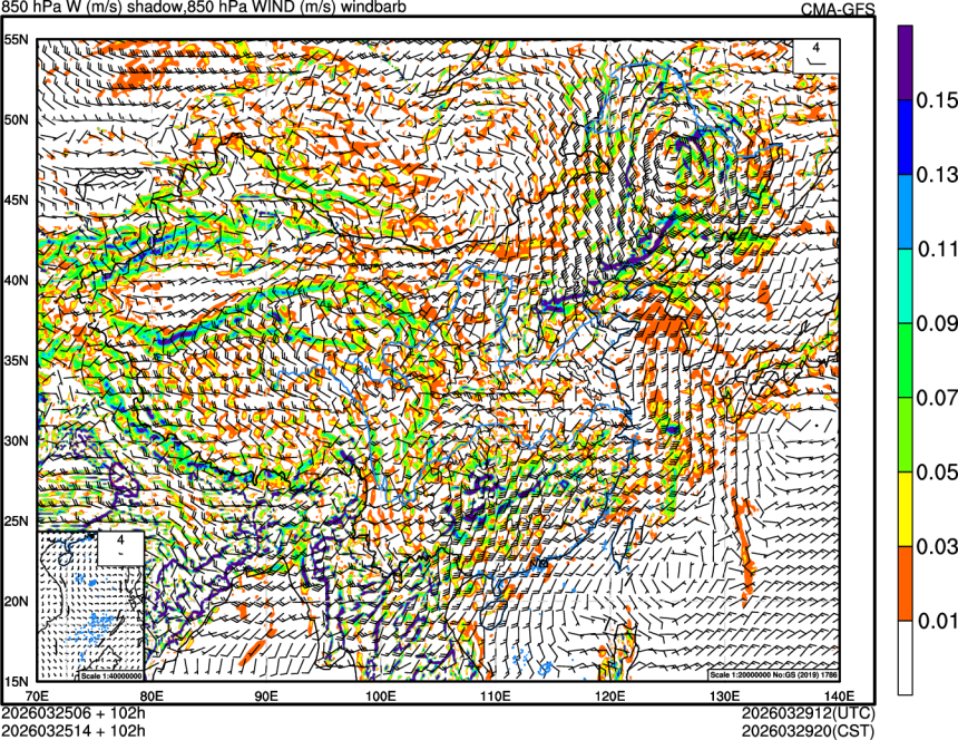 03/25 06时 +102小时
