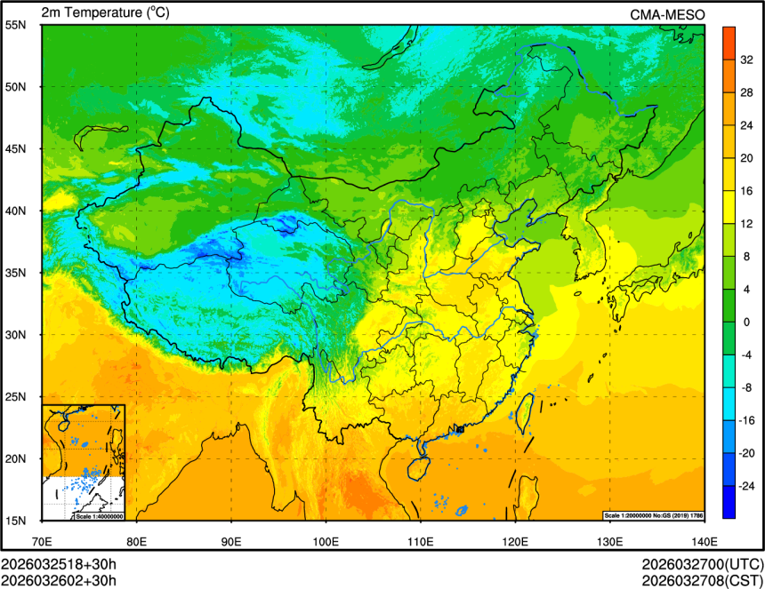 03/25 18时 +030小时