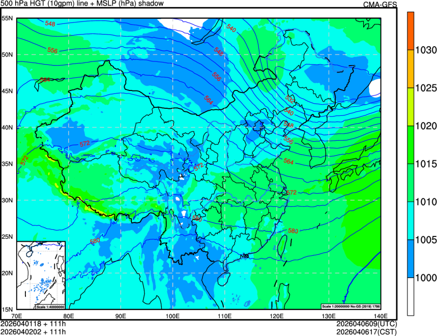 04/01 18时 +111小时