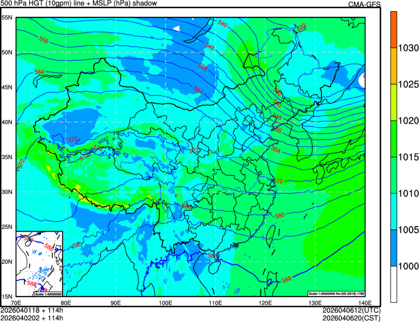 04/01 18时 +114小时