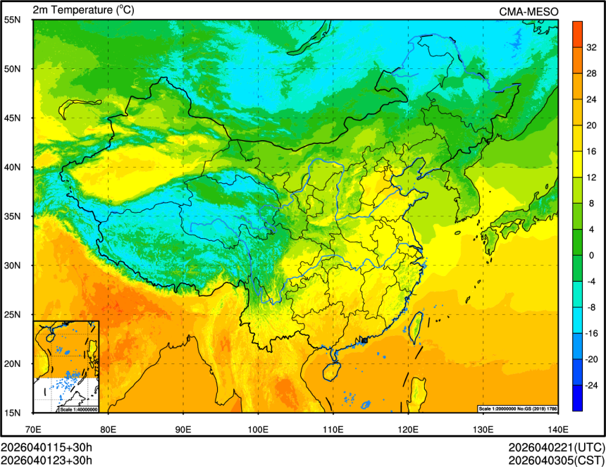 04/01 15时 +030小时