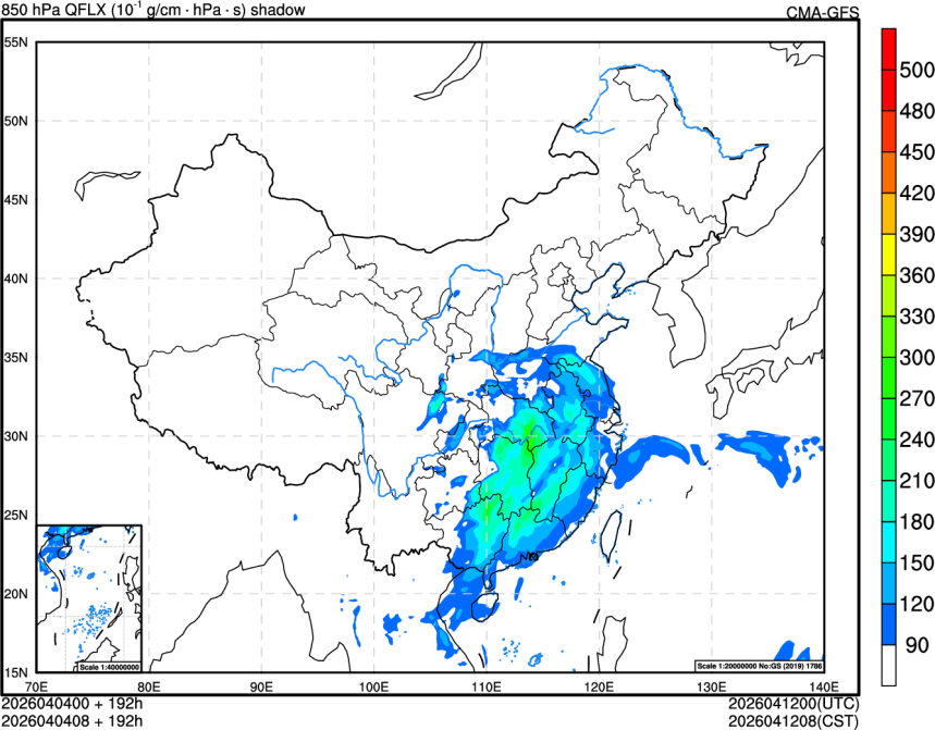04/04 00时 +192小时