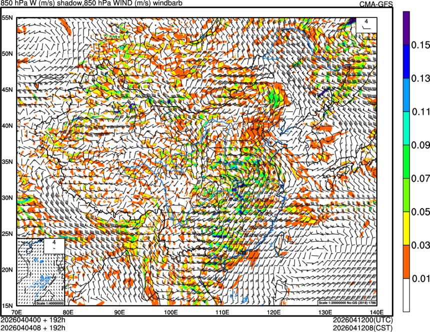 04/04 00时 +192小时