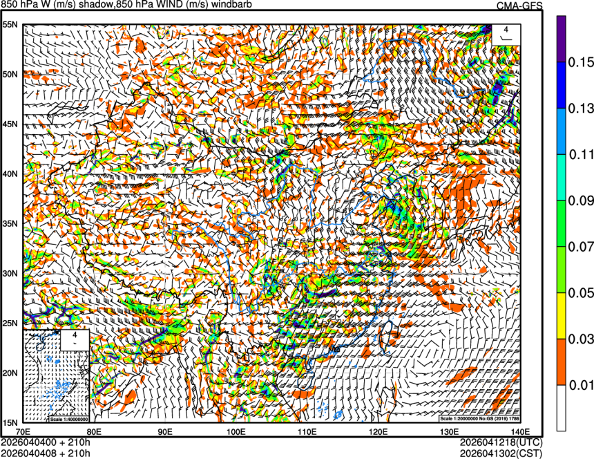 04/04 00时 +210小时