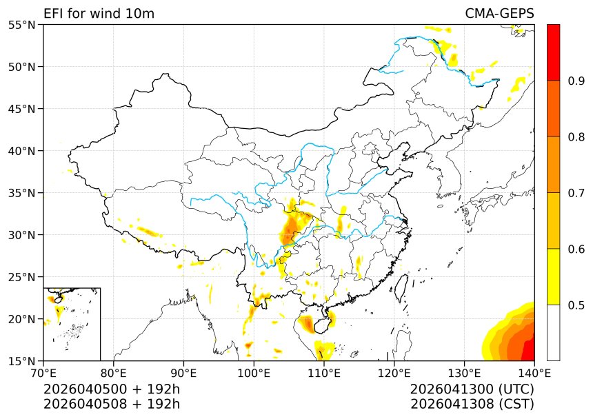 04/05 08时 +192小时