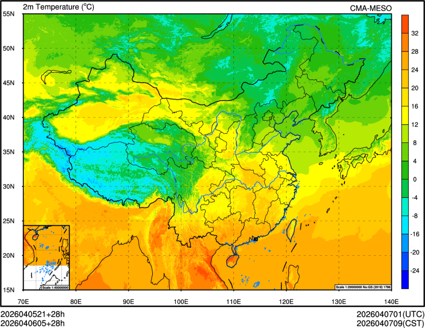 04/05 21时 +028小时