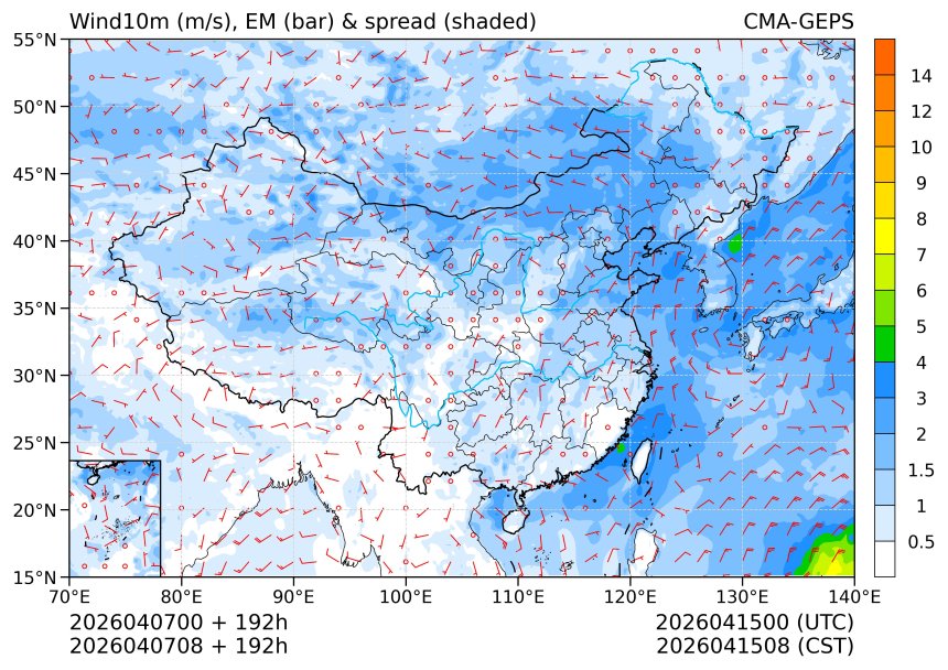 04/07 08时 +192小时