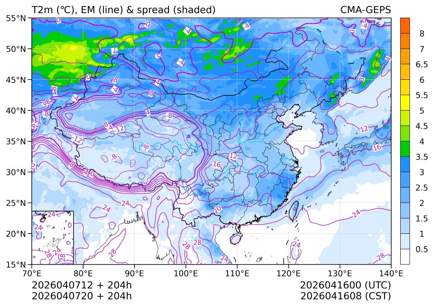 04/07 20时 +204小时