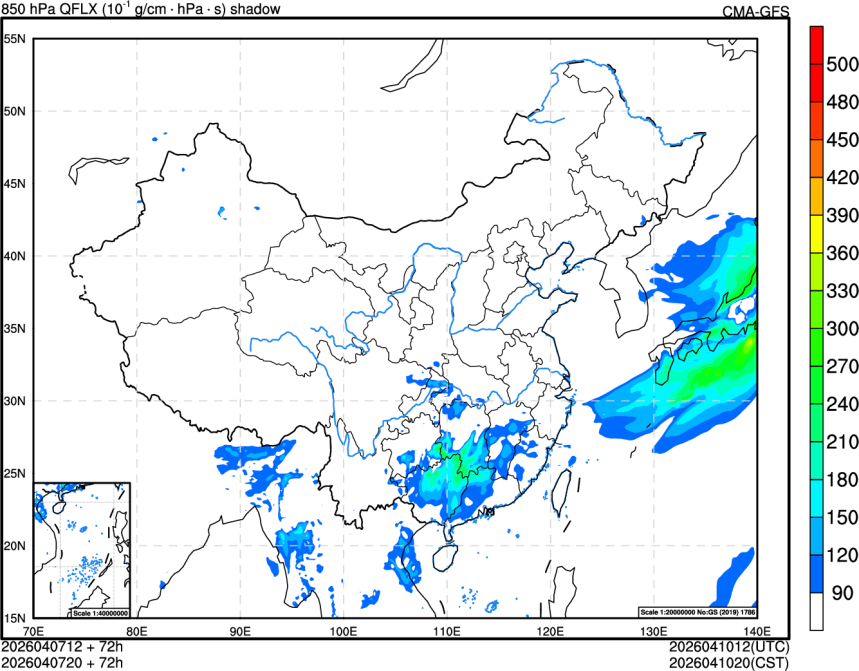 04/07 12时 +072小时