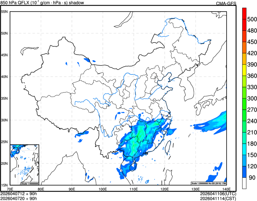 04/07 12时 +090小时