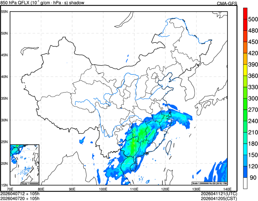 04/07 12时 +105小时