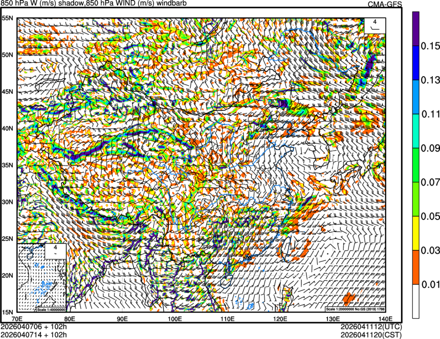 04/07 06时 +102小时