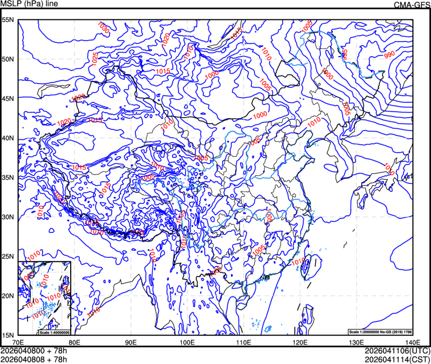 04/08 00时 +078小时
