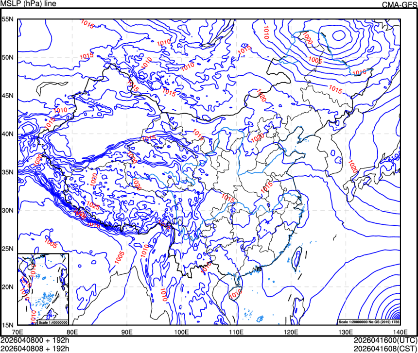 04/08 00时 +192小时