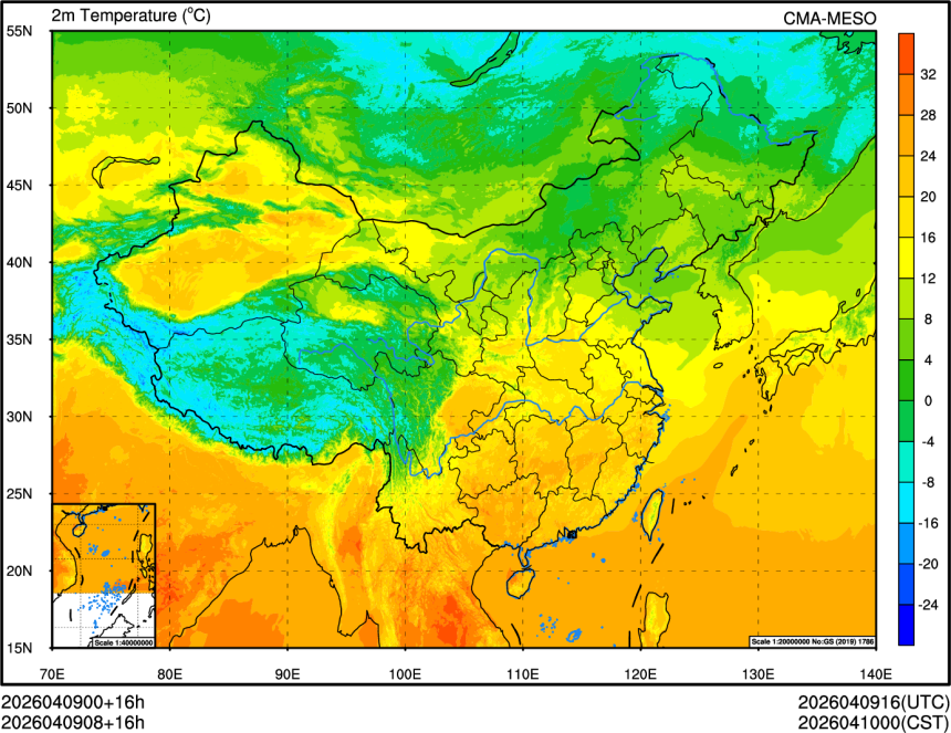 04/09 00时 +016小时