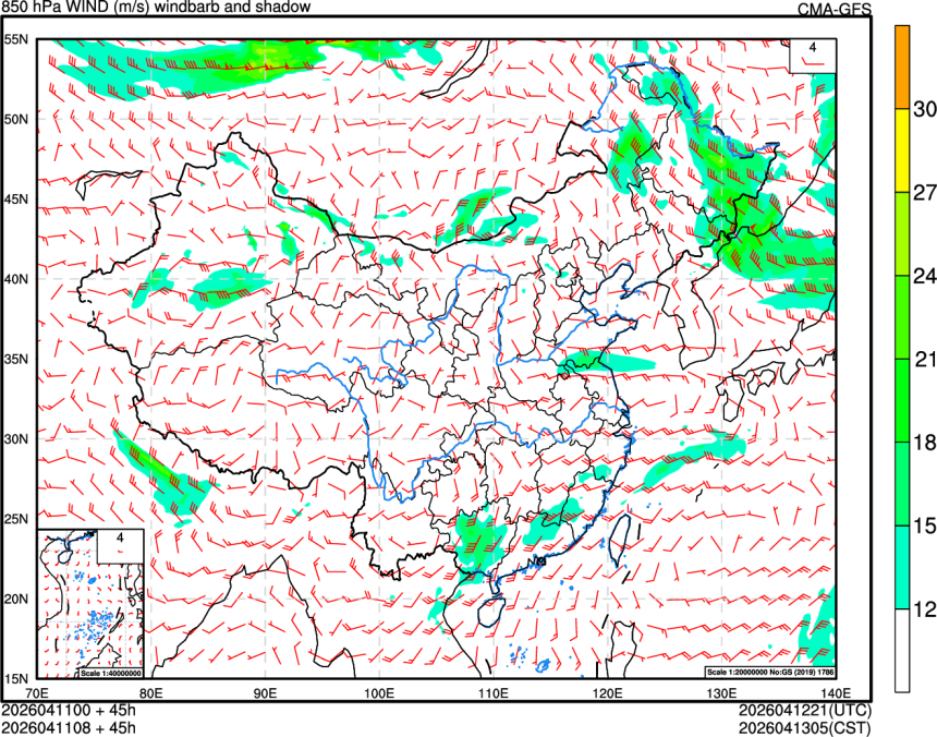 04/11 00时 +045小时