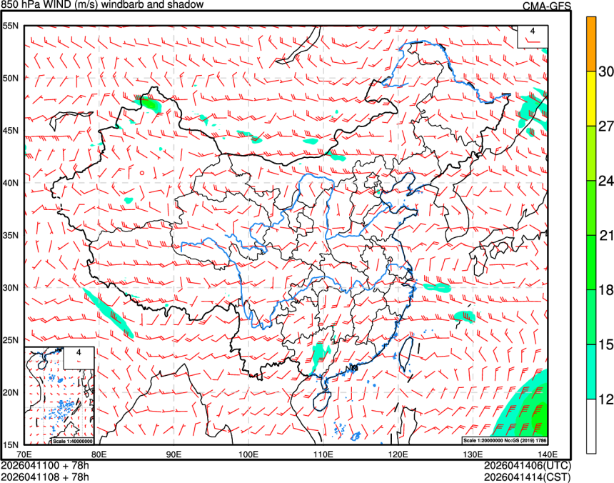 04/11 00时 +078小时