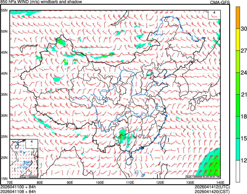 04/11 00时 +084小时