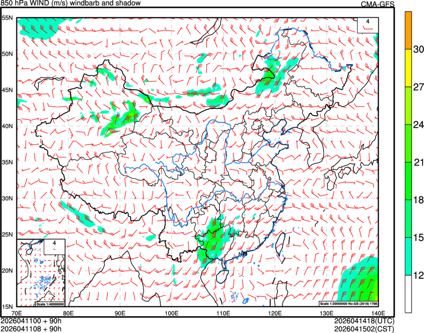 04/11 00时 +090小时