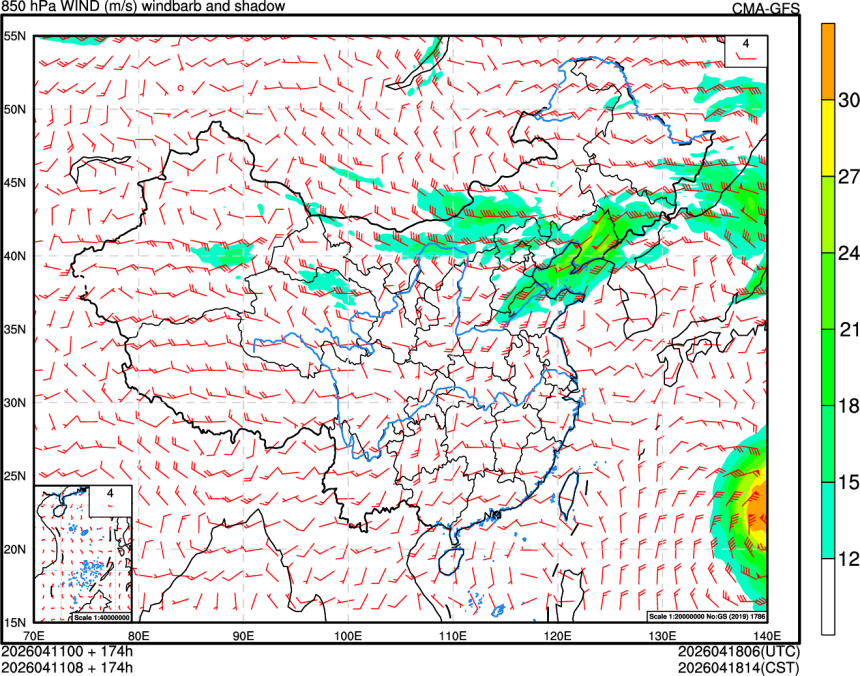 04/11 00时 +174小时