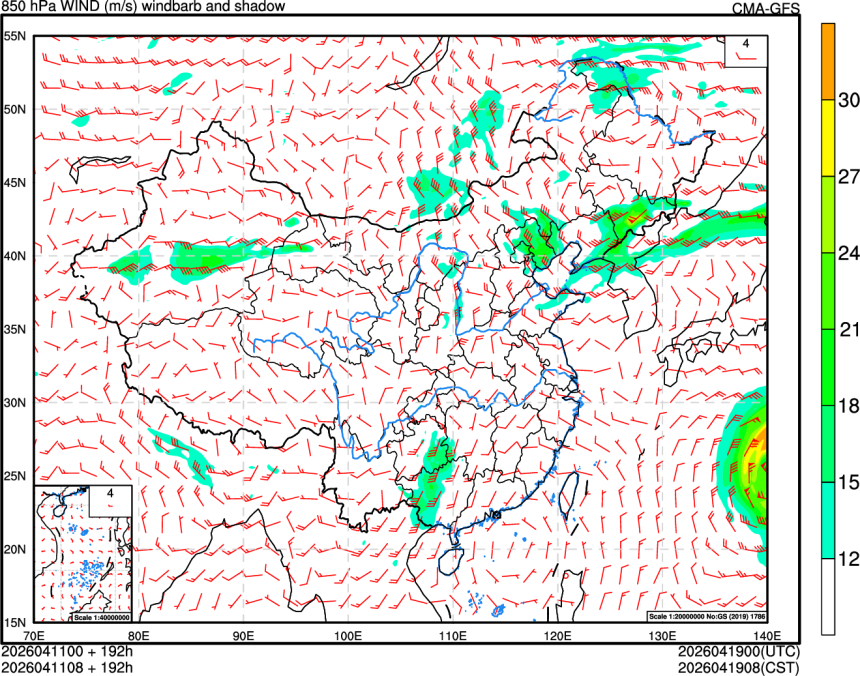 04/11 00时 +192小时