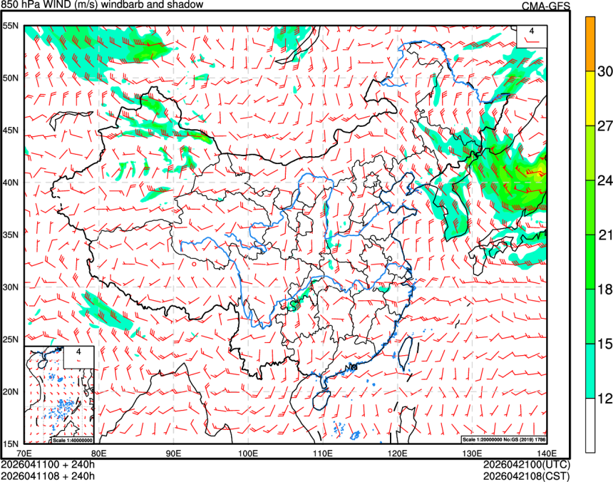 04/11 00时 +240小时