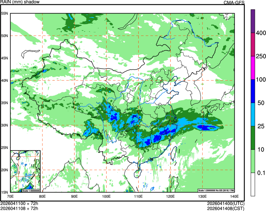 04/11 08时 +072小时