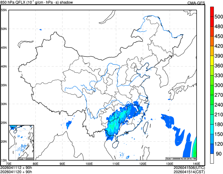04/11 12时 +090小时