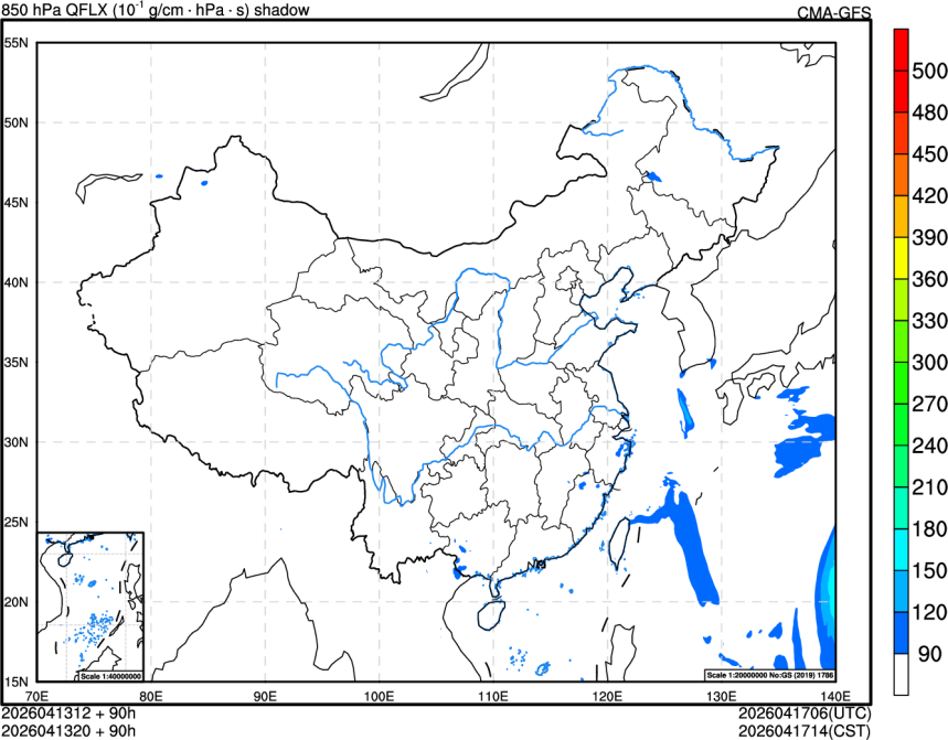 04/13 12时 +090小时
