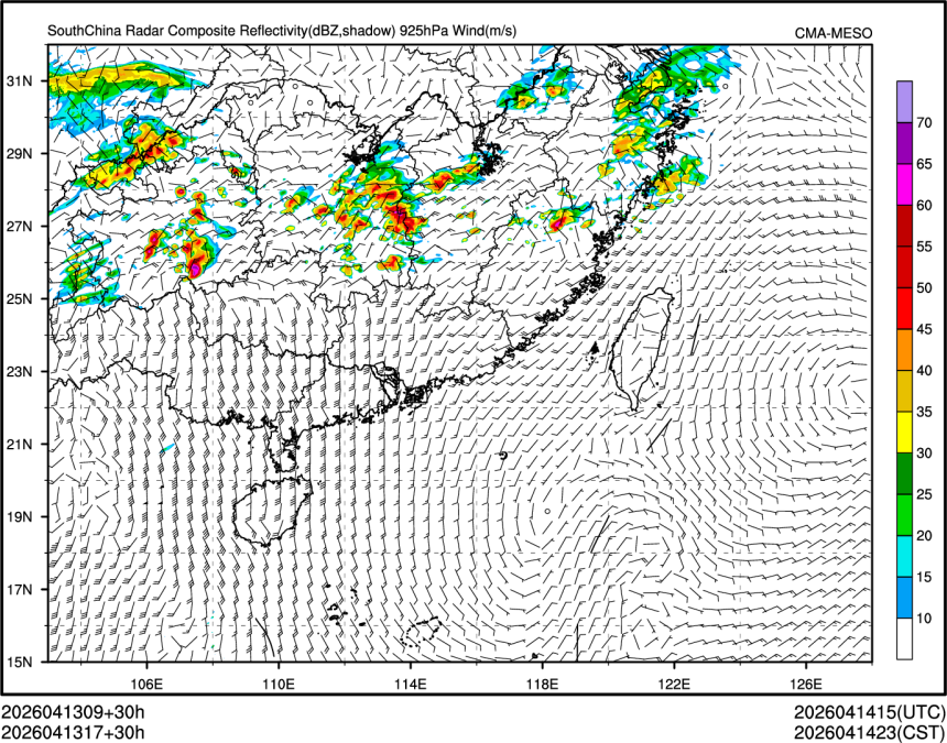 04/13 17时 +030小时