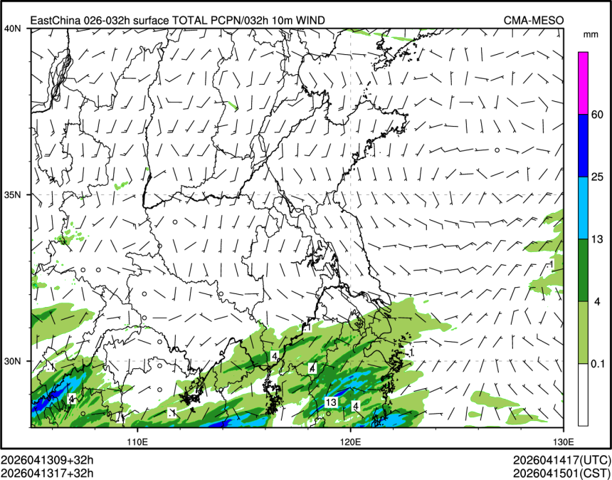 04/13 17时 +032小时