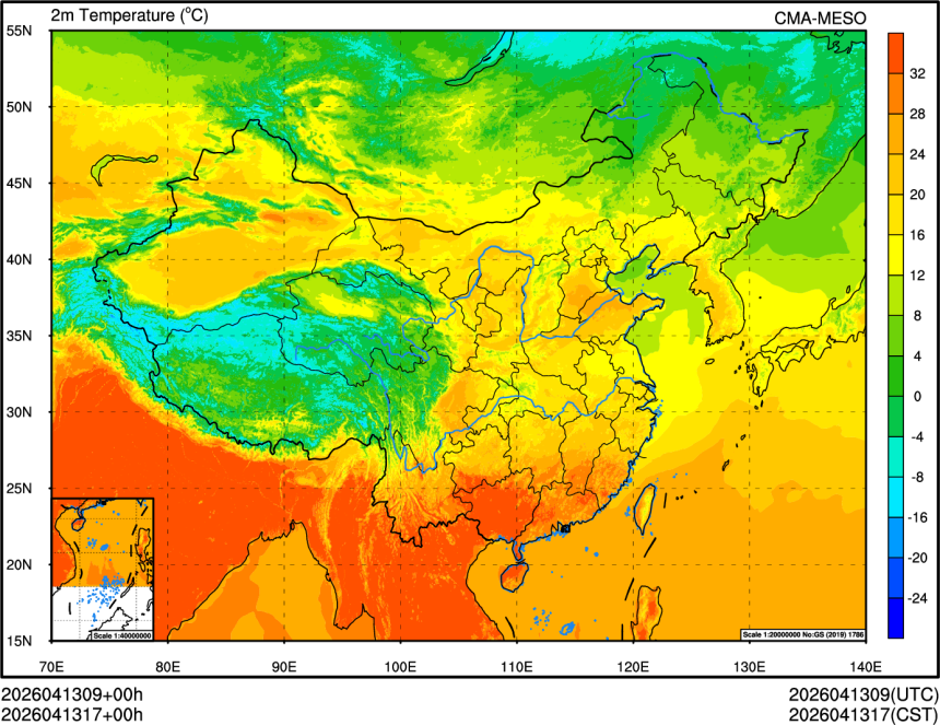 04/13 09时 +000小时