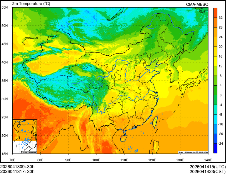 04/13 09时 +030小时