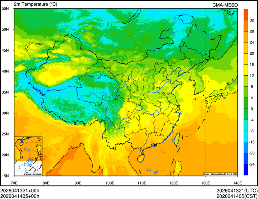 04/13 21时 +000小时