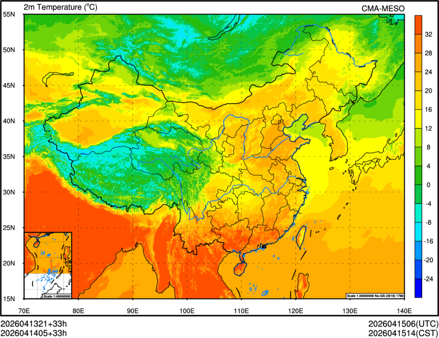 04/13 21时 +033小时