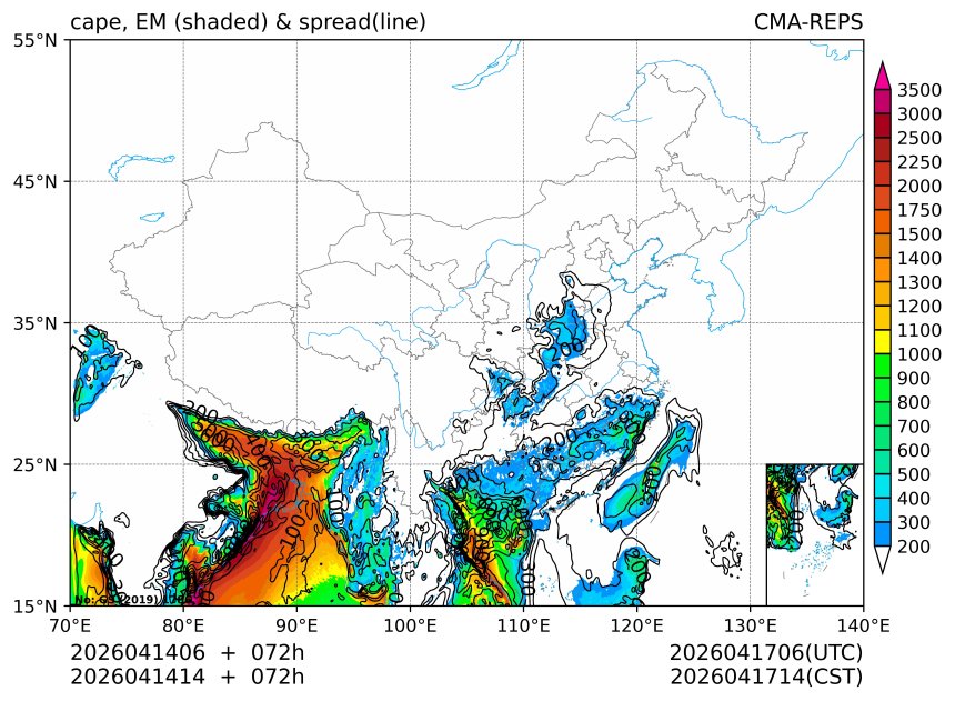 04/14 14时 +072小时