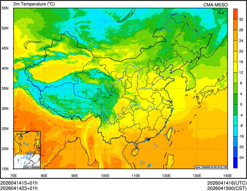 04/14 15时 +001小时
