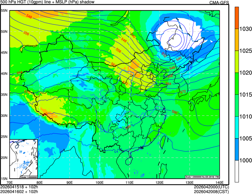 04/15 18时 +102小时