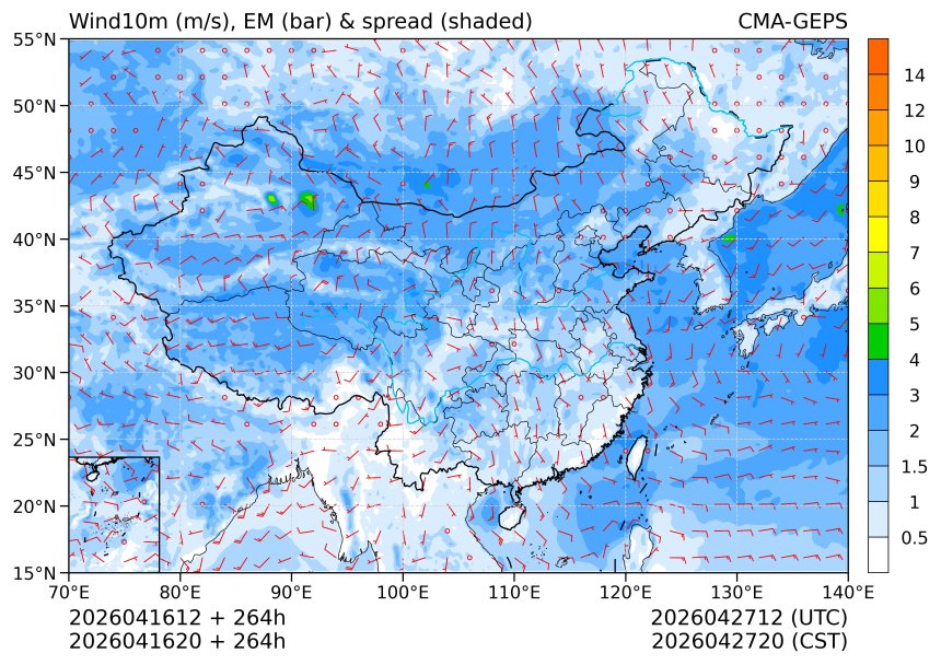 04/16 20时 +264小时