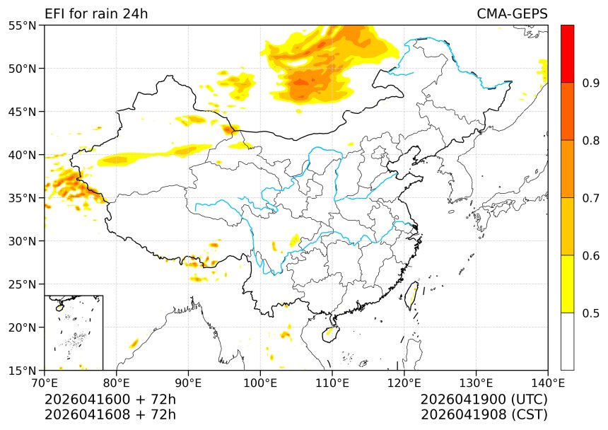 04/16 08时 +072小时