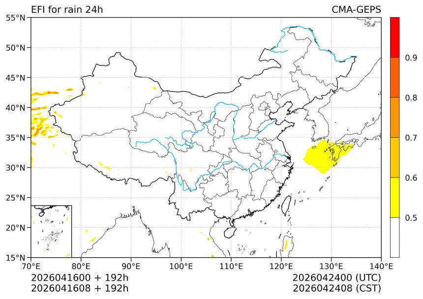 04/16 08时 +192小时