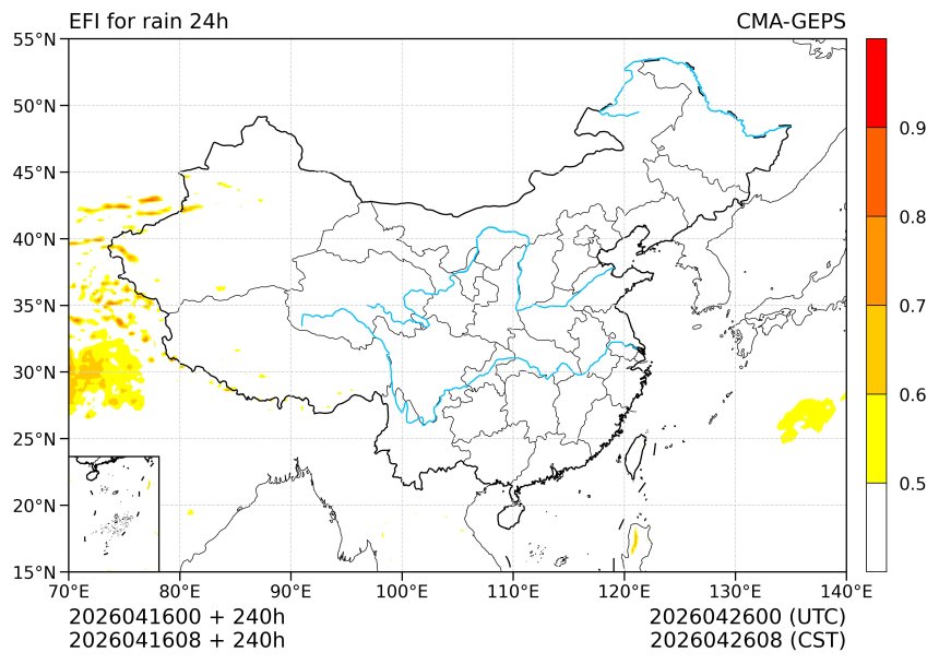 04/16 08时 +240小时