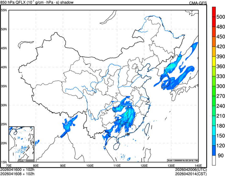 04/16 00时 +102小时