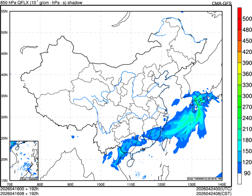 04/16 00时 +192小时
