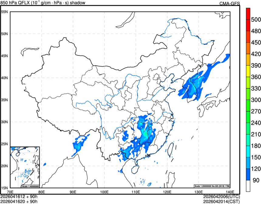 04/16 12时 +090小时