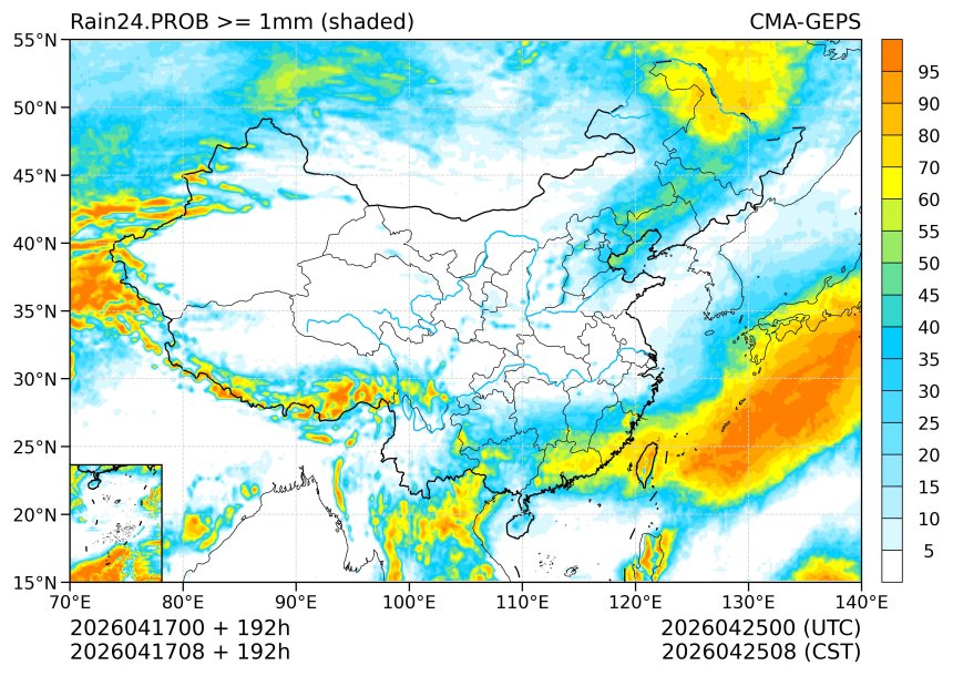 04/17 08时 +192小时