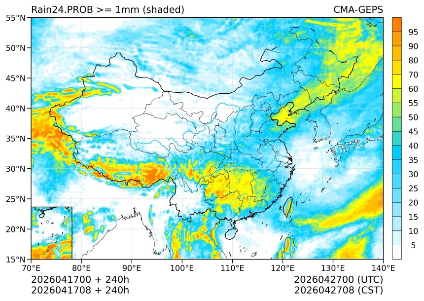 04/17 08时 +240小时