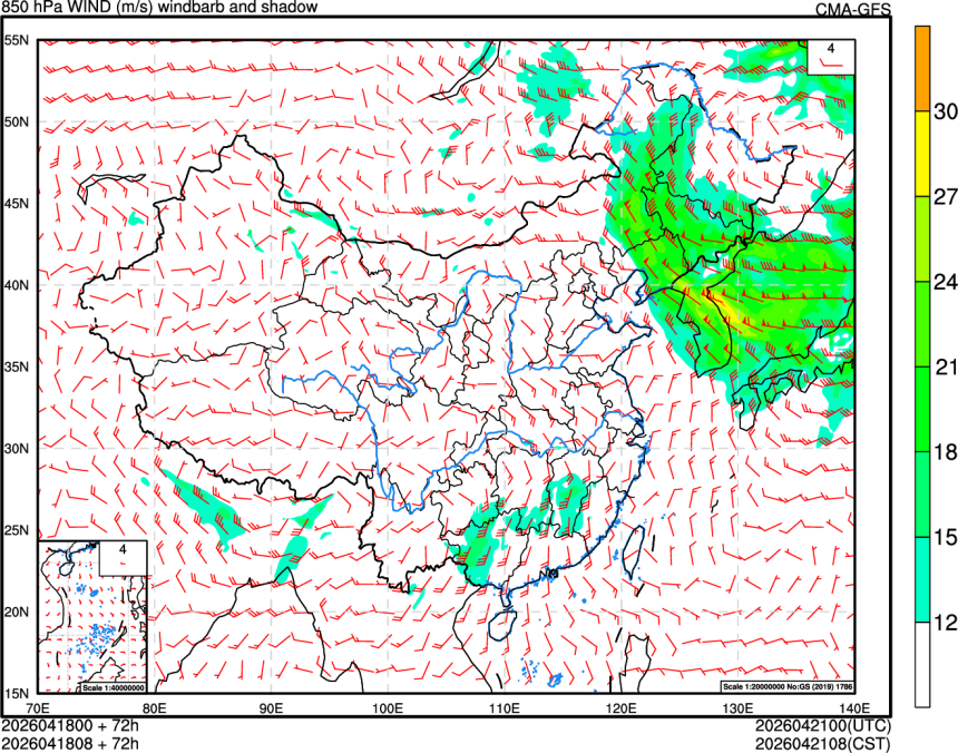 04/18 00时 +072小时